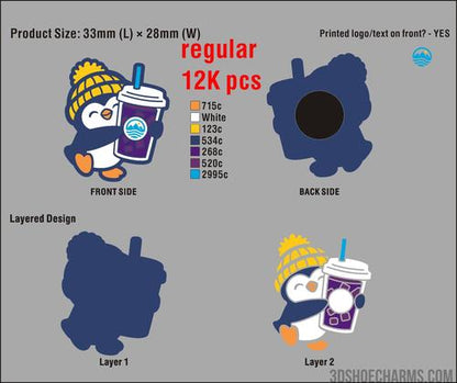 Custom Rubber Clog Charms-261027-05-RE