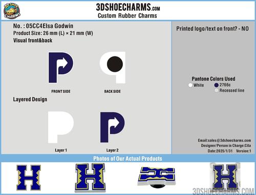 custom shoe charms-05CC4Elsa Godwin