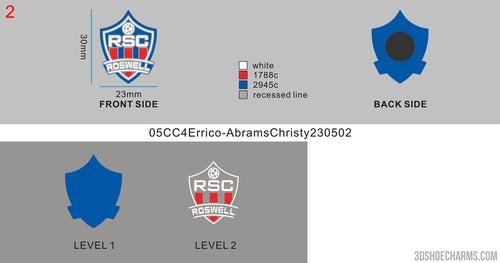 CUSTOM CLOG CHARMS - 05CC4Errico-AbramsChristy230502
