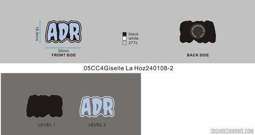 Custom shoe charms-05-Giselle La Hoz