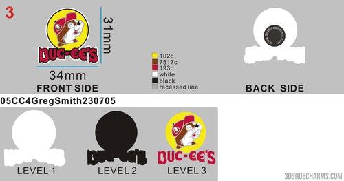 CUSTOM SHOE CHARMS-05CC4GregSmith