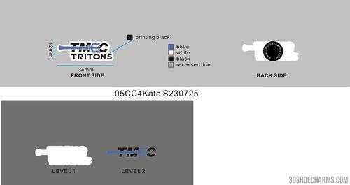 Custom shoe charms- 05CC4Kate S230725