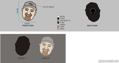 Custom shoe charms -05 reorder 3DSC2282