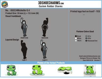 Custom Rubber Clog Charms-260612-05-RE