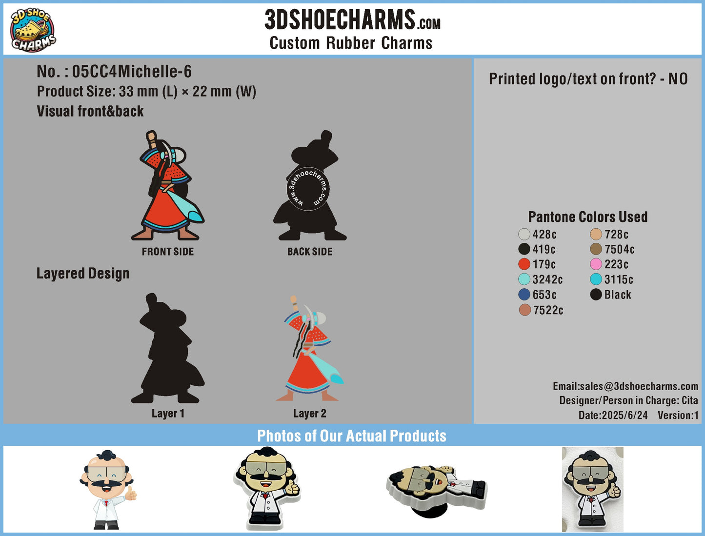 Custom Rubber Clog Charms-260612-05-RE