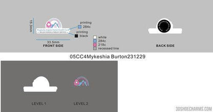 Custom shoe charms-05CC4Mykeshia Burton231229