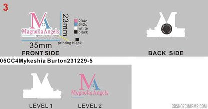 Custom shoe charms-05CC4Mykeshia Burton231229