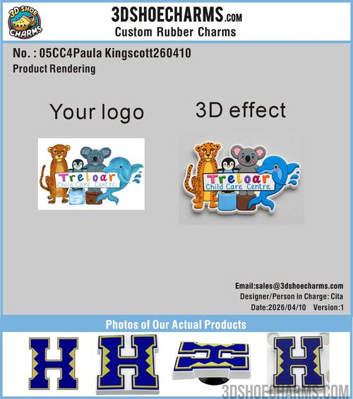 Custom Rubber Clog Charms -260428-05-2