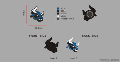 CUSTOM SHOE CHARMS-05CC4RianJackson