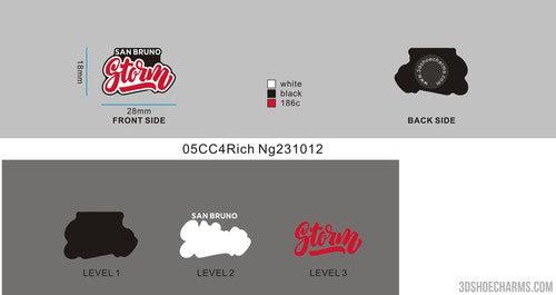 Custom shoe charms-05CC4Rich Ng