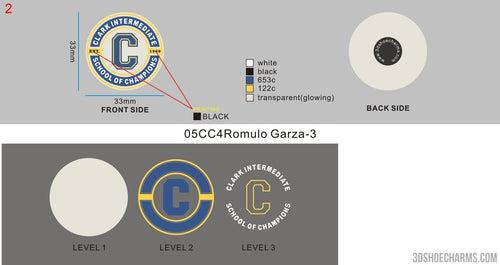 CUSTOM GLOWING SHOE CHARMS-05CC4Romulo Garza