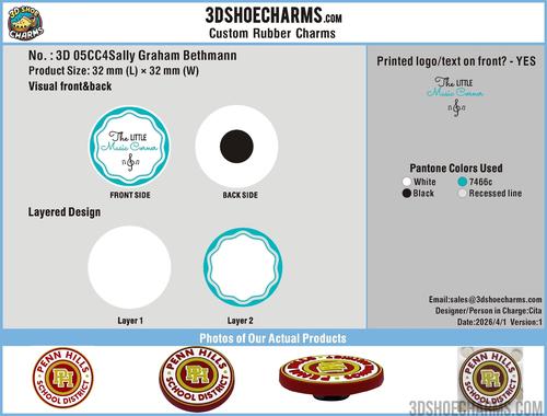 Custom Rubber Clog Charms-260407-05