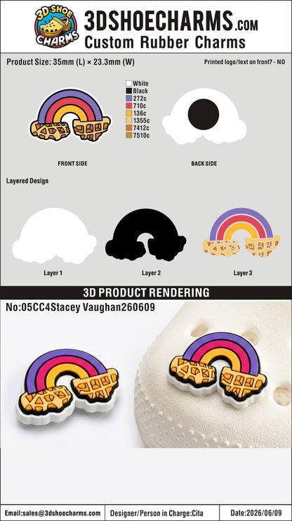 Custom Rubber Clog Charms-260611-05-RE