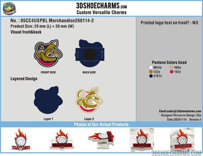 custom versatile shoe charms-05CC4USPBL Merchandise260114-reorder