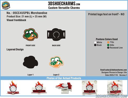 custom shoe charms-05CC4USPBL Merchandise-reorder