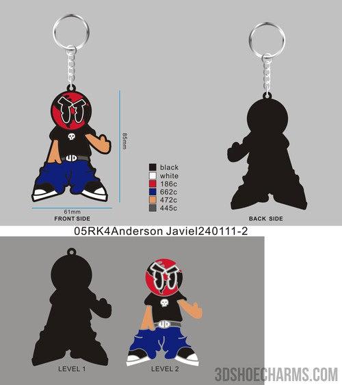 Custom rubber keychains and air fresheners- 05RK4Anderson Javiel240111