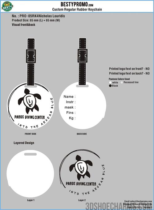 Custom Rubber Luggage Tag and Custom Dye Sublimation Lanyards-260908-05-re