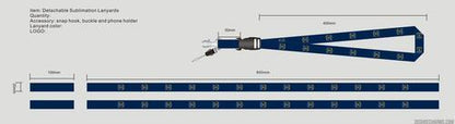 Custom Rubber Clog Charms-Custom PVC Medal with Customizable Lanyard-Custom Detachable Sublimation Lanyards-20260429-24