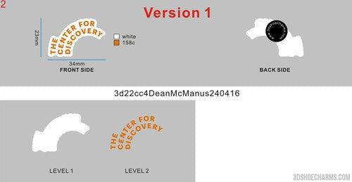 CUSTOM SHOE CHARMS-3d22cc4DeanMcManus