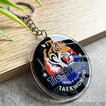 Custom Die-Cut Acrylic Keychain