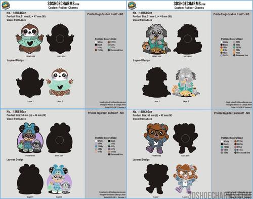 Cuatom Rubber Charm-RE-18RC4Guz251003