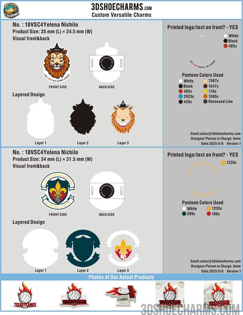 Custom Versatile Shoe Charm-18VSC4Yelena Nichilo080525