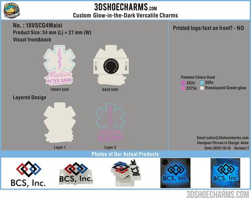 Versatile Shoe Charm-Glowing-18VSCG4Maisi251016