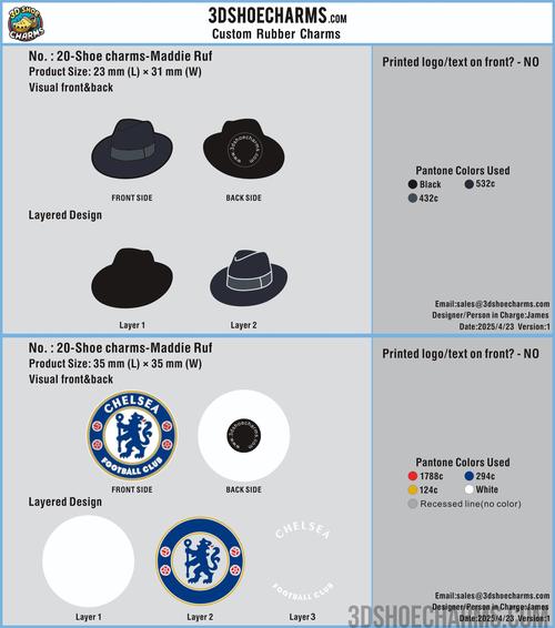 Custom Shoe Charms-20CC4Maddie Ruf250422