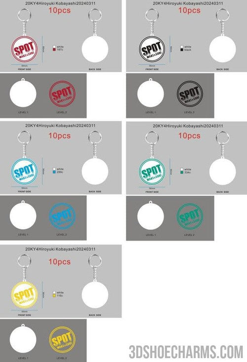 CUSTOM RUBBER KEYCHAINS - 20KY4Hiroyuki Kobayashi