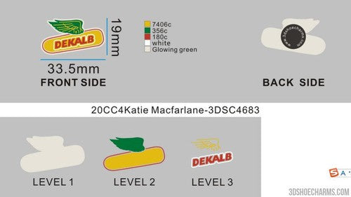 CUSTOM GLOWING SHOE CHARMS-20CC4Leanne Freitag