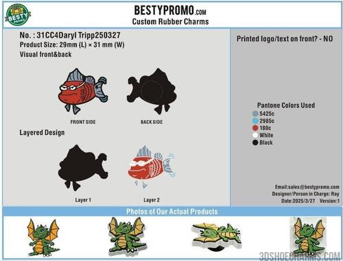 CUSTOM SHOE CHARMS-31CC4Daryl Tripp250331