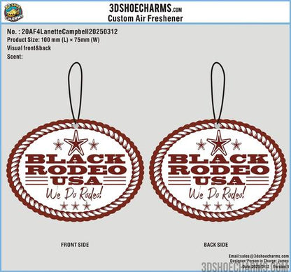 Custom Air freshener and Weaving Patch-20AF4Lanette Campbell