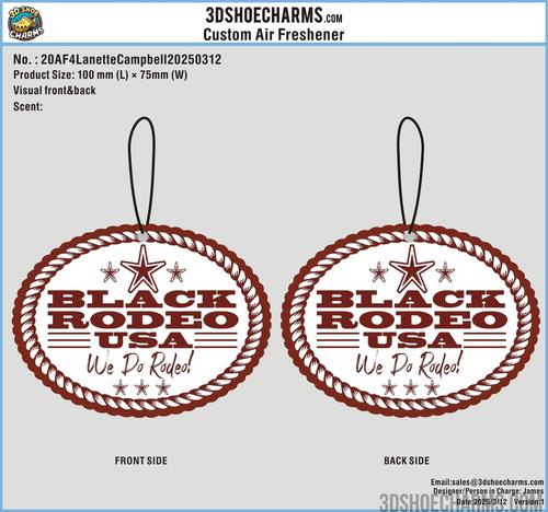 Custom Air freshener and Weaving Patch-20AF4Lanette Campbell