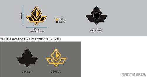 CUSTOM SHOE CHARMS - 20CC4Amanda Reimer