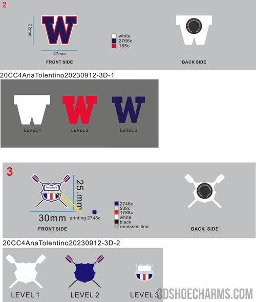 CUSTOM SHOE CHARMS - 20CC4AnaTolentino