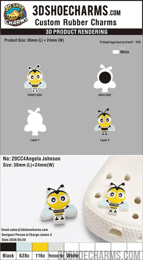 Custom Rubber Clog Charms - 20260520-20