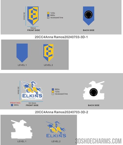 CUSTOM SHOE CHARMS-20CC4Anna Ramos