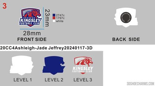 CUSTOM SHOE CHARMS - 20CC4Ashleigh-Jade Jeffrey