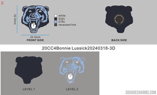 CUSTOM SHOE CHARMS -20CC4Bonnie Lussick