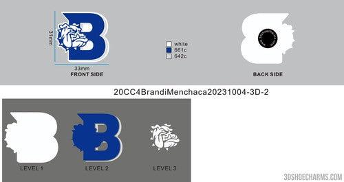 CUSTOM SHOE CHARMS - 20CC4Brandi Menchaca