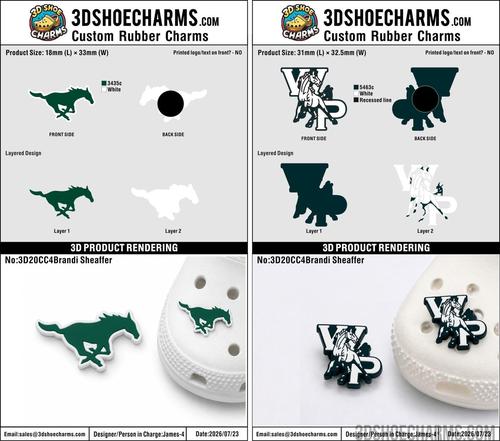 Custom Rubber Clog Charms - 20260910-20