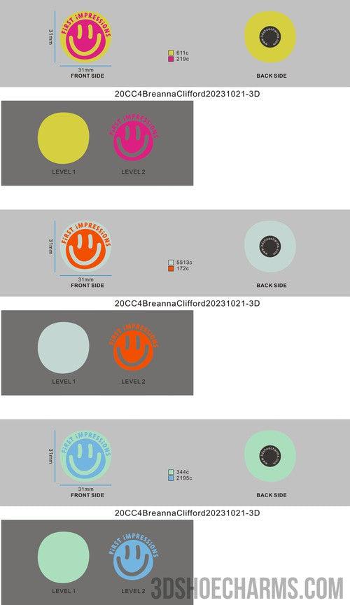 CUSTOM SHOE CHARMS - 20CC4Breanna Clifford