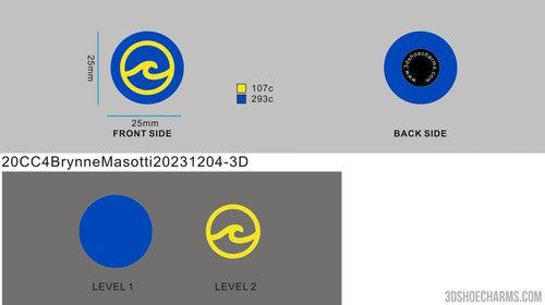 CUSTOM SHOE CHARMS - 20CC4Brynne Masotti