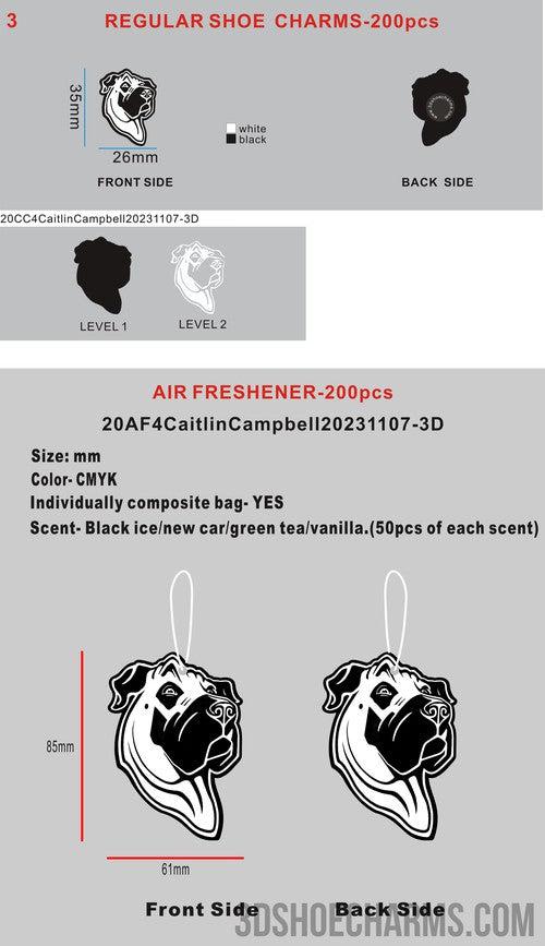 CUSTOM SHOE CHARMS + Air Freshener -20CC4Caitlin Campbell