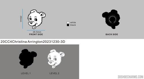 CUSTOM SHOE CHARMS - 20CC4Christina Arrington