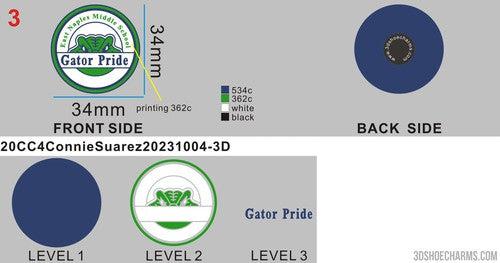 CUSTOM SHOE CHARMS - 20CC4Connie Suarez