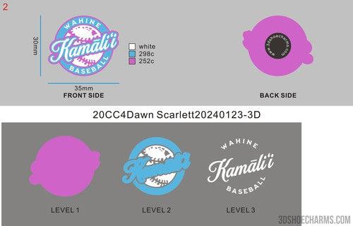 CUSTOM SHOE CHARMS -20CC4Dawn Scarlett