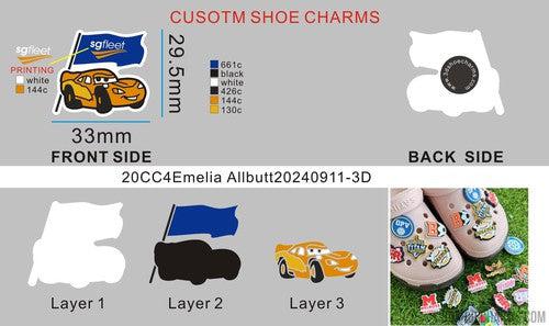 CUSTOM SHOE CHARMS-20CC4Emelia Allbutt