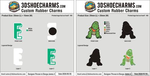 Custom Rubber Clog Charms - 20260601-20