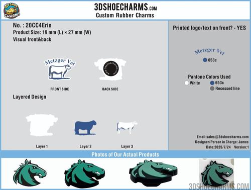 Custom Shoe charms-20CC4Erin 250724